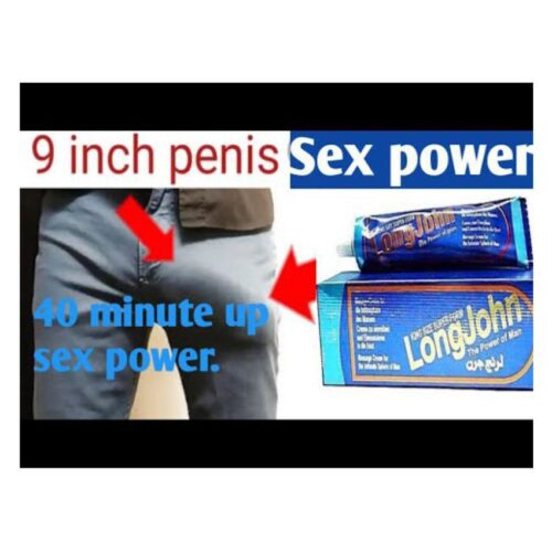 Long John Penis Enlargement Cream for men