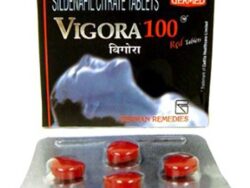 Vigora 100 mg Red Tablet
