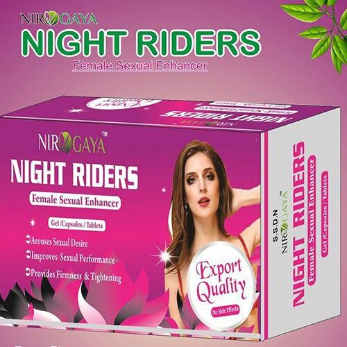 Nirogaya Night Riders Female Sexual Enhancer