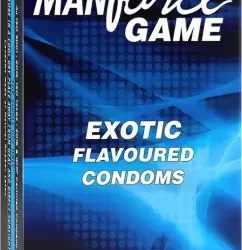 Manforce Game 3 In 1 Ribbed Dotted Contoured Condoms - 10 Pieces (Exotic)
