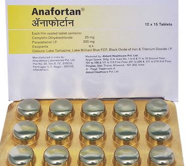 Anafortan 25 mg/300 mg Tablet