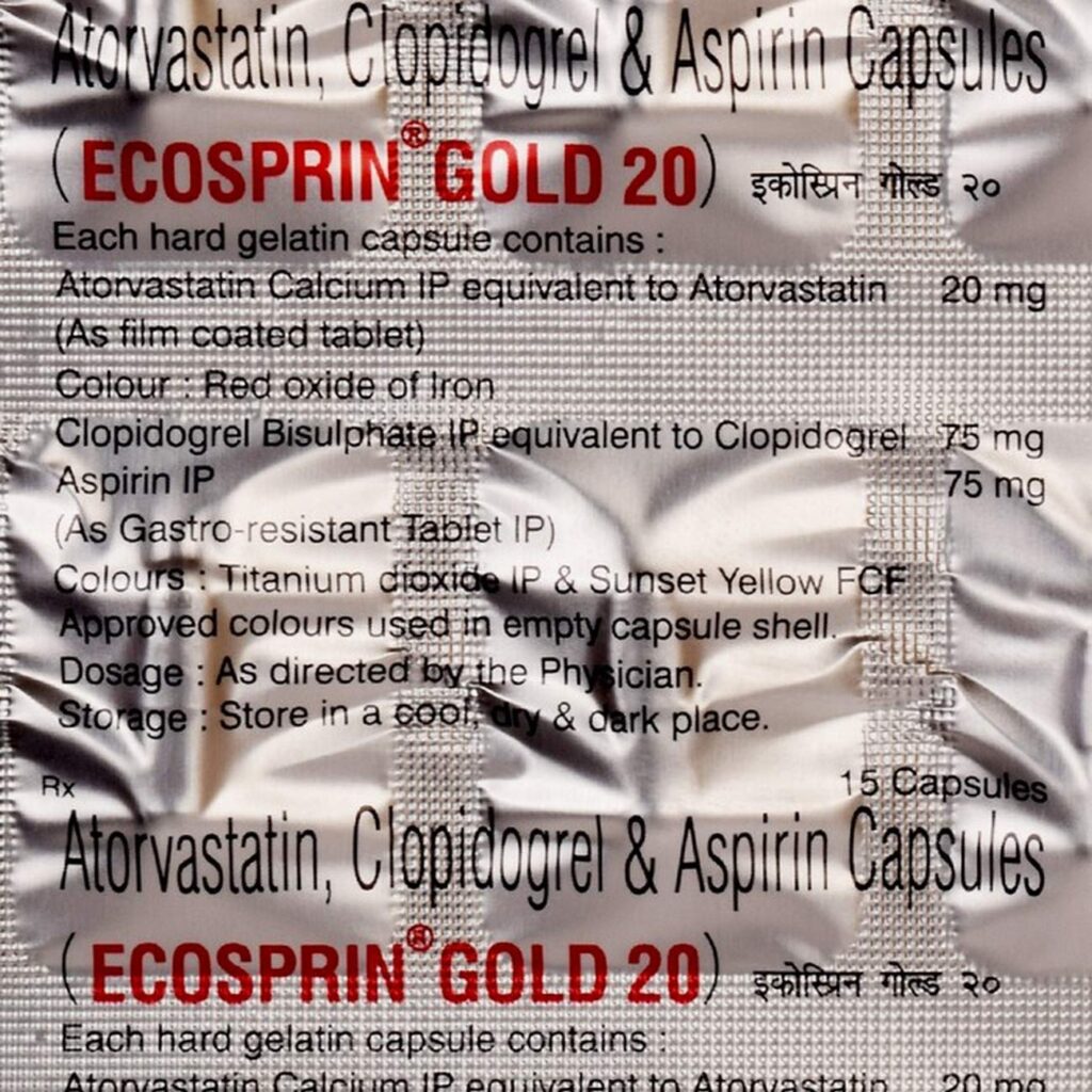 Ecosprin Gold 20 Capsule