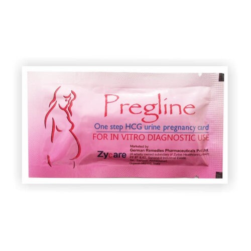 Pregline HCG Urine Pregnancy Card