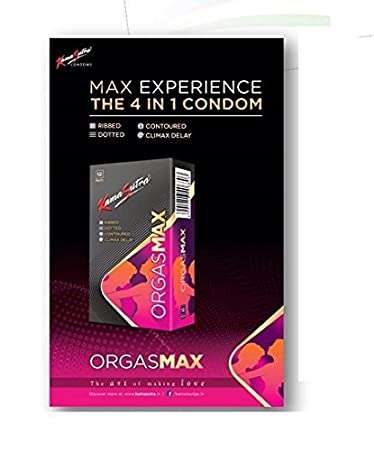 KamaSutra Orgasmax+ 4 in 1 Condom