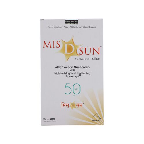 Mis D Sun Spf 50 Sunscreen Lotion