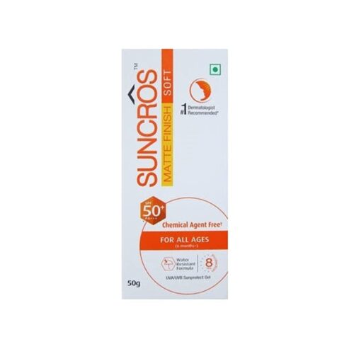 Suncros Matte Finish Sunscreen SPF 50+ PA+++